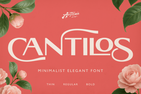 Cantilos Serif Font for Elegant Editorial Design