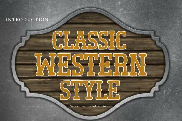Classic Western Style Font for Bold Campaigns