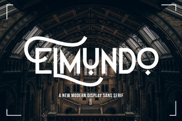 Elmundo Typeface for Bold Branding Projects
