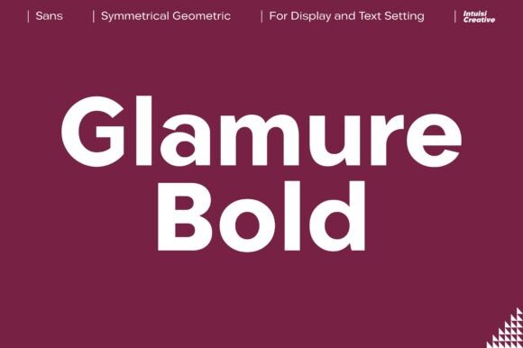 Glamure Bold: Luxury Sans Serif for Web Design
