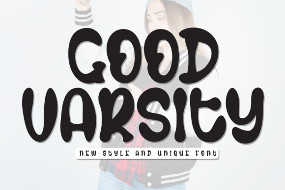 Good Varsity Typeface for Bold Branding