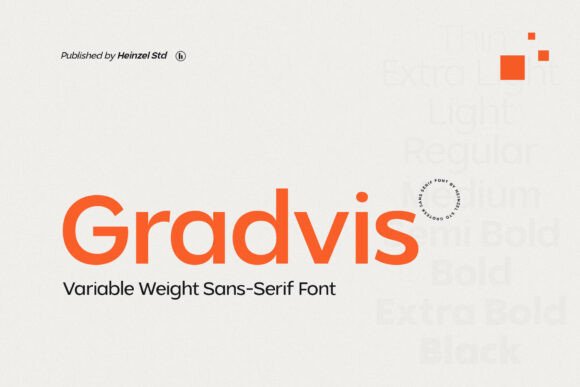 Gradvis: The Modern Sans Serif Font for Digital Brands