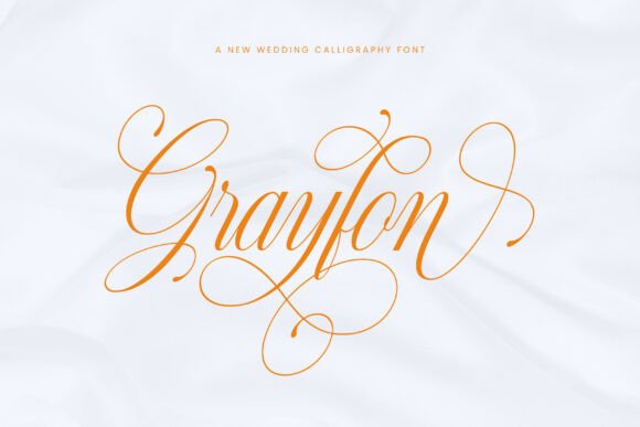 Grayfon: A Luxury Script Typeface for Editorial Design