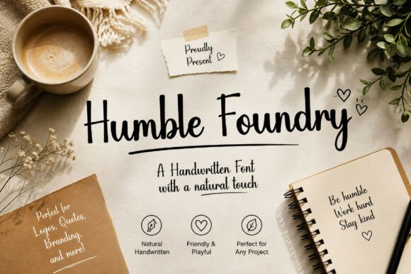 Humble Foundry Typeface for Elegant Branding