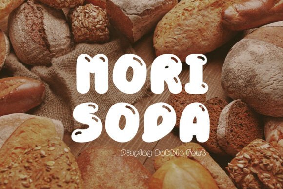 Mori Soda Typeface for Playful Campaigns