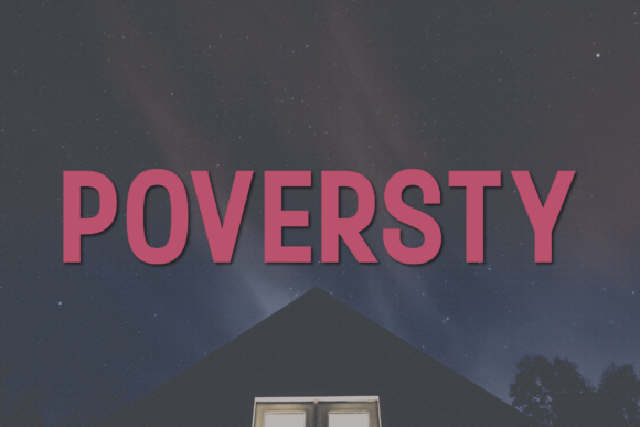 Poversty: The Modern Sans Serif Typeface for Crafters