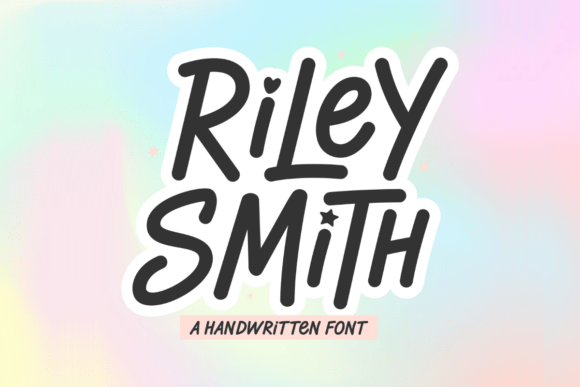 Riley Smith Font for Modern Campaign Design