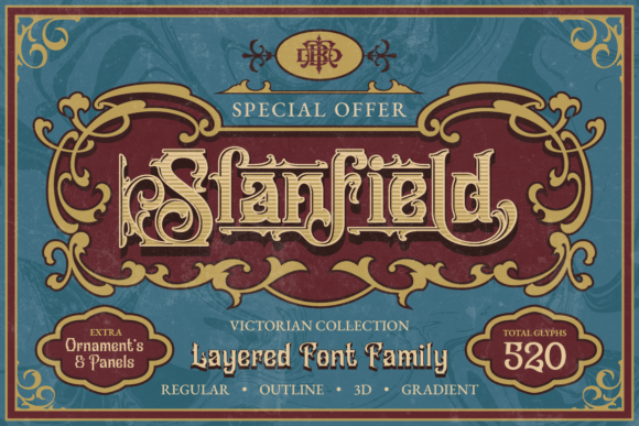 Slanfield Typeface for Luxury Campaigns