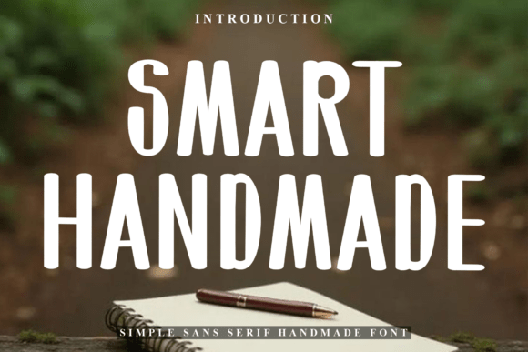 Smart Handmade: A Festive Display Font Review