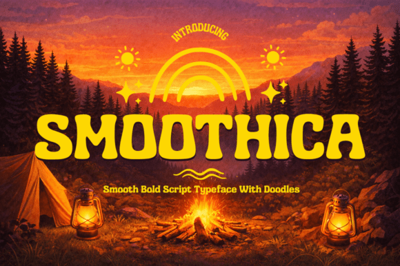 Smoothica: The Bold Typeface for Modern Brands