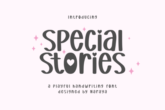 Special Stories Font for Modern Web Design