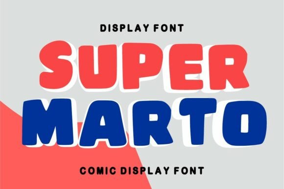 Super Marto Font for Bold Craft Designs