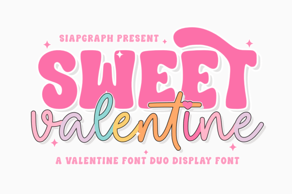 Sweet Valentine Duo Font for Campaign Design