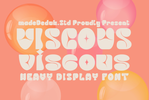 Viscous Typeface for Bold Editorial Design